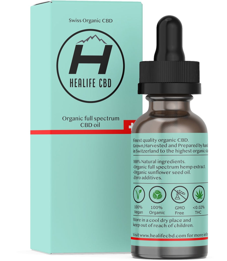 15% Full spectrum CBD oil - healife health